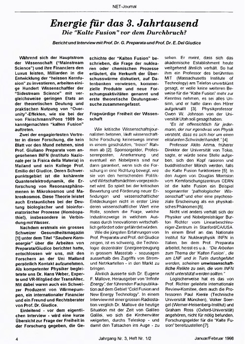 Energie 3. Jahrtausend