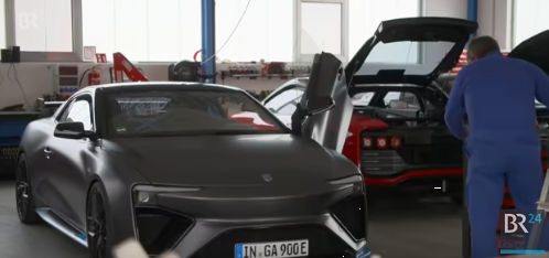 Sportwagen Natalie in Fertigstellung 