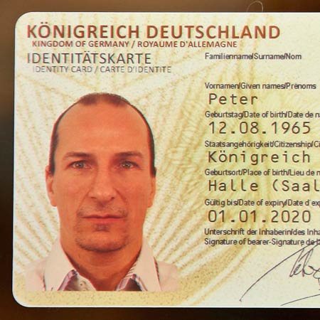 Peter Fitzek Ausweis