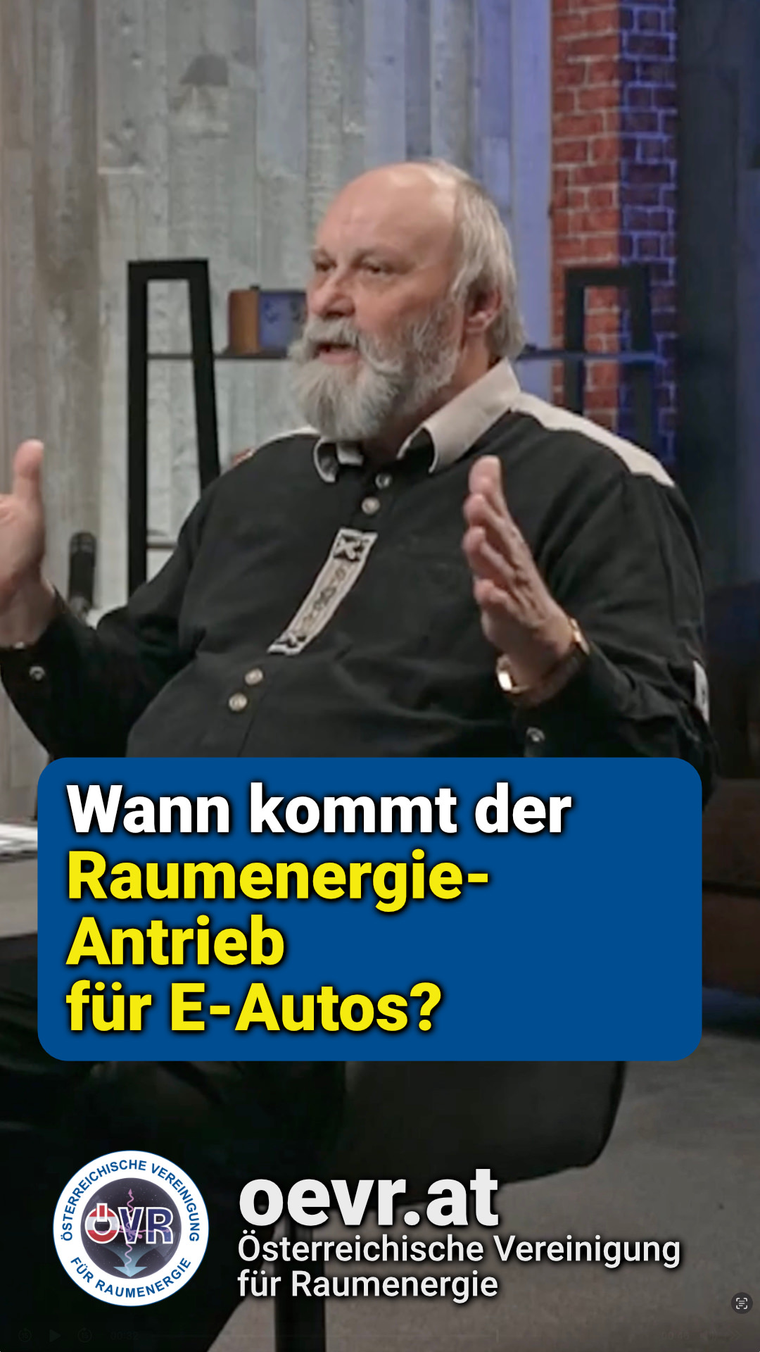Wann kommt der Raumenergie-Antrieb f&uuml;r E-Autos? &ndash; Ing. Wilhelm Mohorn