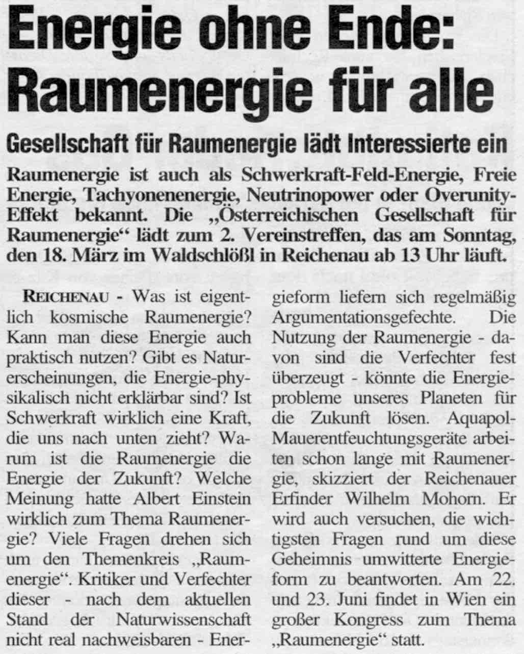 SCHWARZTALER BEZIRKSBOTE