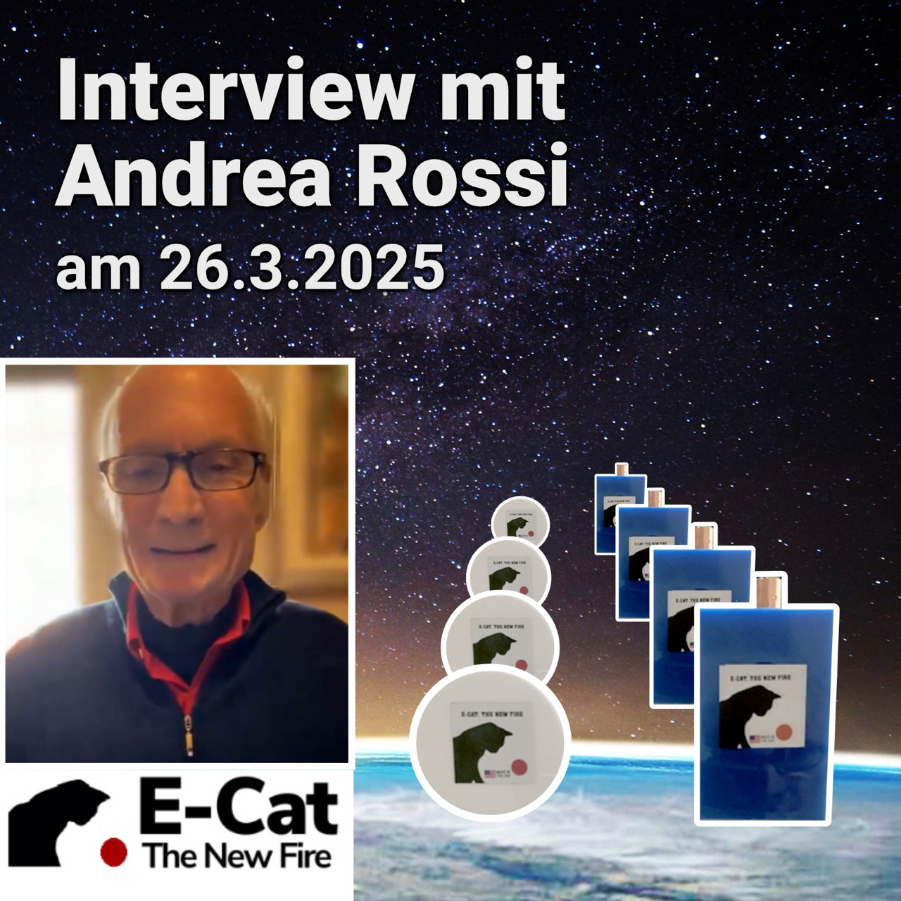 Interview mit Andrea Rossi am 26.03.2025