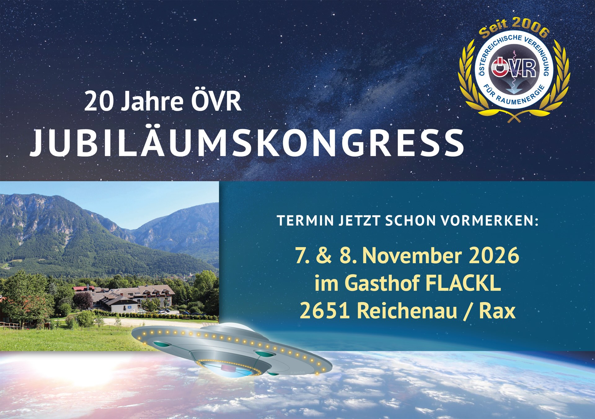&Ouml;VR 20Jahre Jubil&auml;ums-Kongress