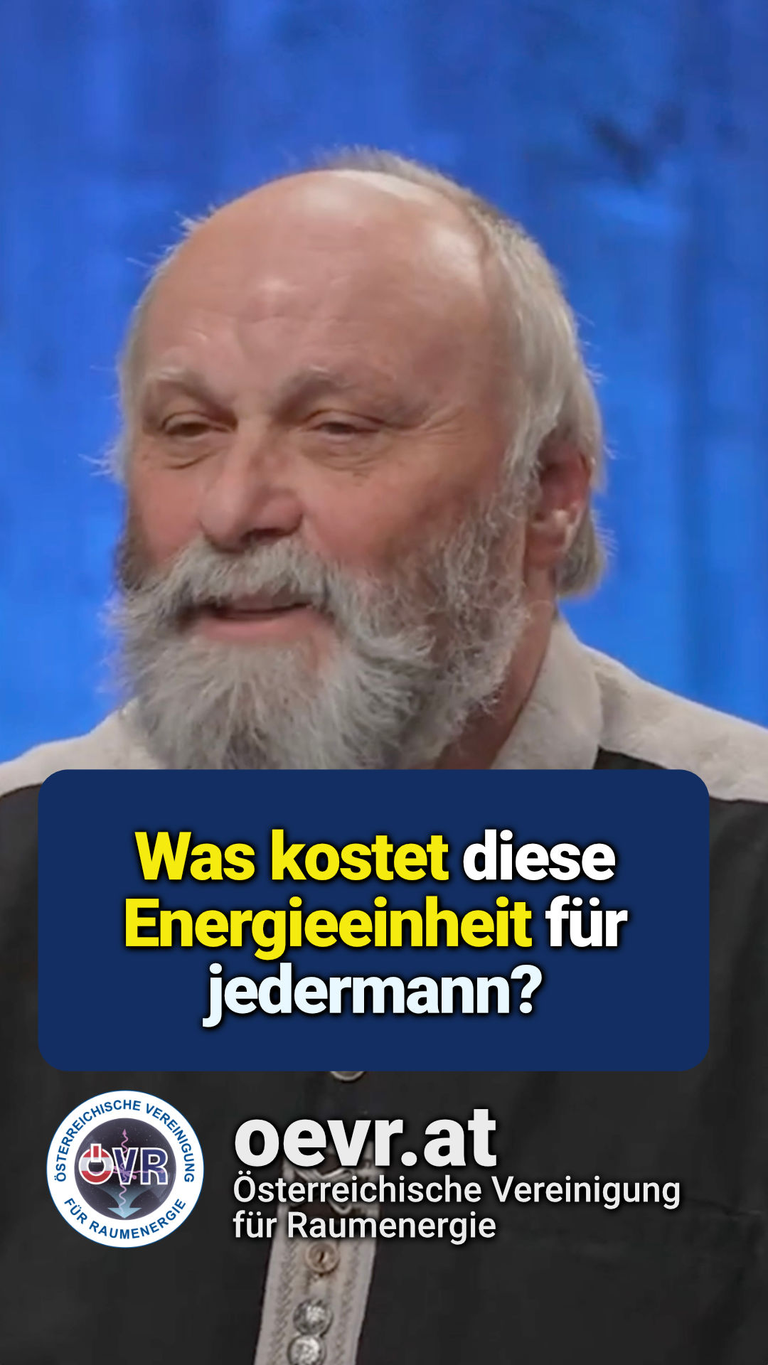 Kostenlose Raumenergie bald f&uuml;r jeden Haushalt? &ndash; Interview mit Ing. Wilhelm Mohorn