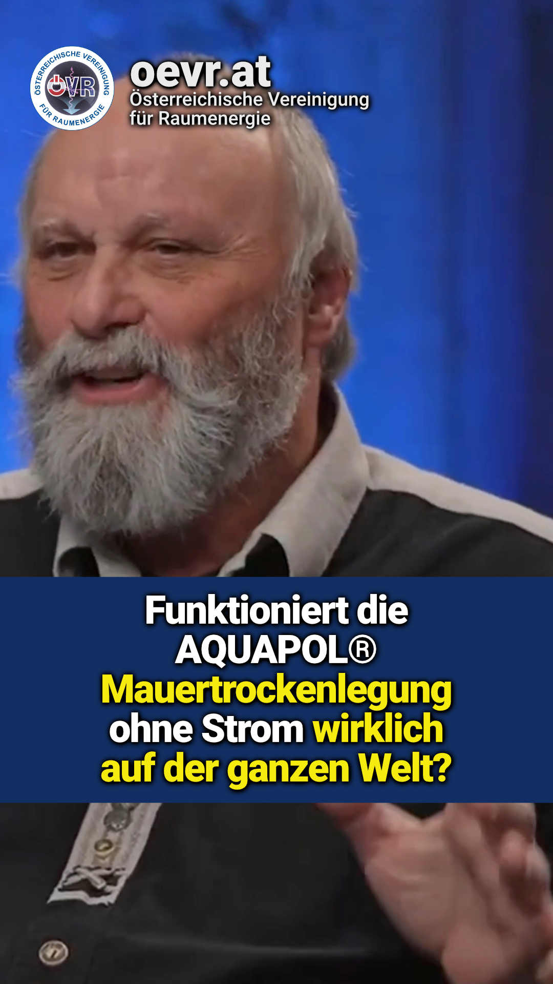 Funktioniert die AQUAPOL&reg; Mauertrockenlegung ohne Strom wirklich auf der ganzen Welt?