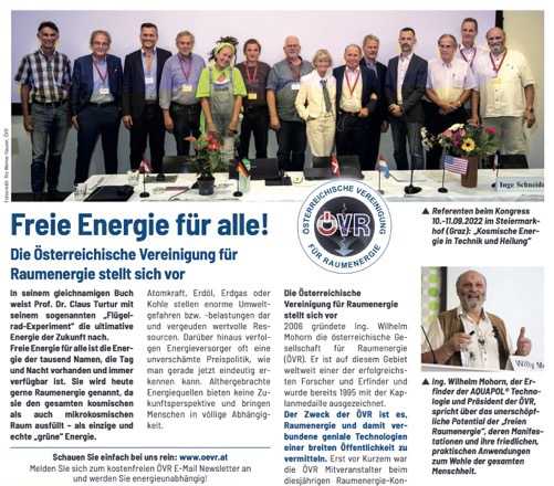 ÖVR Presseartikel 2022 Oktober