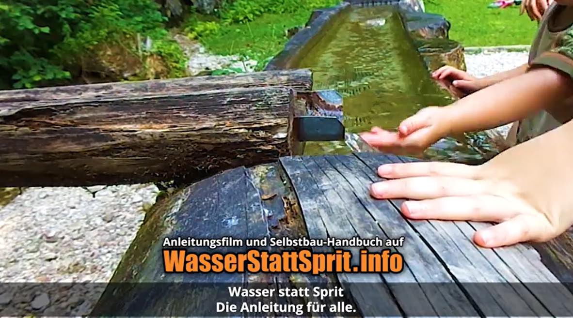Wasser statt Sprit