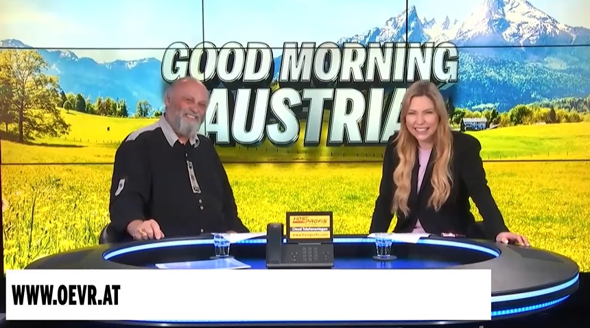 Wilhelm Mohorn bei OE24-tv im Interview März 2025